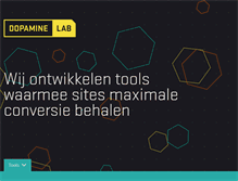 Tablet Screenshot of dopaminelab.com